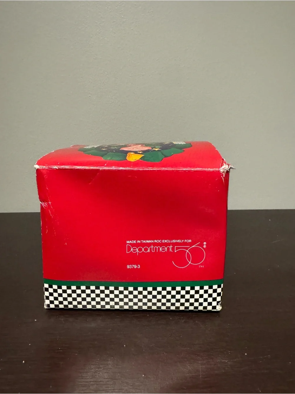 Dept 56 Merry Makers “Garrison the Guzzler” Porcelain Figurine-Original Box